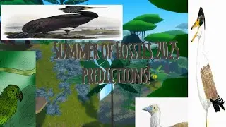 My Feather Family Summer of Fossils 2025 predictions!