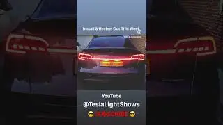 Tesla Model 3/Y Transformation with Hansshow StarLink Tail Light System