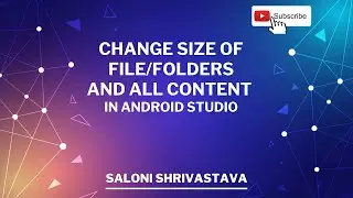How to change font size of files and content in android studio IDE.