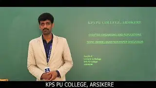 Organisms and Population Part-10 (QP Discussion) by RR Sir