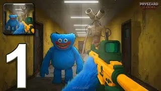 Backrooms: Shoot Them All - Gameplay Walkthrough Part 1 - Explore The Backrooms (iOS, Android)