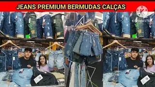 🔴JEANS PREMIUM BERMUDAS CALÇAS FEIRA DE TORITAMA PERNAMBUCO CAPITAL DO JEANS EM TEMPO REAL