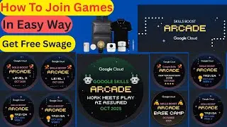 How Join Google Cloud Arcade Game Without any Problem || Easy Steps || #google #arcadegames #arcade
