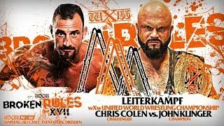 Chris Colen vs. Bad Bones - LEITERKAMPF in Dresden