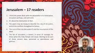 Contemporary Readers as an Interpretive Community &ndash; Harash (IGEL 2023)