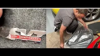 unboxing 22 year old 10th anniversary SVT cobra terminator floor mats