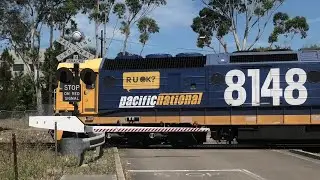Level Crossing, Greenacre (Enfield Yard) NSW, Part 3.