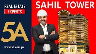 Sahil Tower Sialkot | Shops, Offices, Apartments & Penthouse | High-Rise Living by 5A Group