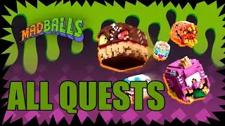 MADBALLS SLIMEFEST ALL QUESTS| ПРОХОЖДЕНИЕ КАРТЫ | THE SANDBOX