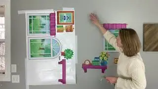 Install and remove iStickUp Fabric Removable Wall Stickers