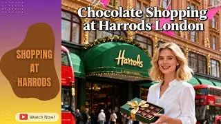 🍫 Внутри Harrods London: лучший тур по шоколадному шопингу!