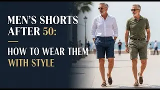 Men&rsquo;s Shorts After 50: How to Wear Them with Style