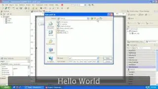 Learning to Program PHP Tutorial 1 - Hello World - GUI RadPHP