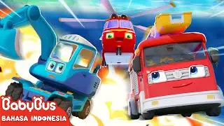Tim Penyelamat Kebakaran Sudah Siap untuk Memadamkan Api | Kendaraan Anak | BabyBus Bahasa Indonesia