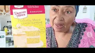 VLOGMUS DAY 15 LET COOK SPAGHETTI, FISH,LEMON CAKE,JIFFY CORNBREAD 💜💜💜.