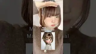 미국에서 유행하는 My Blythe Doll Makeup 🧸#블라이스인형 #makeup #makeuptutorial