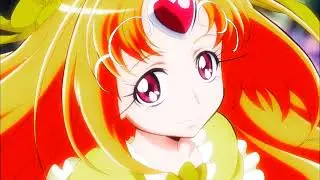 Cure Muse Transformation with Glitter Force Adjustments