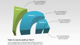 3D RSS Shapes for PowerPoint by PoweredTemplate.com