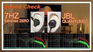 7HZ Salnotes Zero vs JBL QUANTUM50 [IEMs Chinese In-Ear Sound Comparison 中華イヤホン音比較]