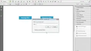 Acrobat XI Tutorial Creating Response Boxes