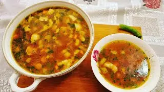 Ciorbă de Legume cu Carne de Porc 🥕🫑🍖#viral #bucătărie #family #gateste #retetesinoidenoi #rețete