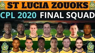 CPL 2020 St Lucia Zouks Final Squad | St Lucia Zouks Official Squad CPL 2020 | CPL 2020 II