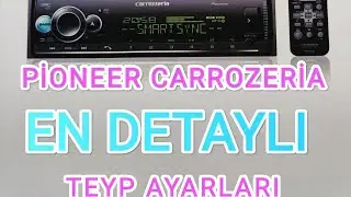 TR DE İLK Pioneer Carrozeria DETAYLI Tüm AYARLAR. 3 YOL AKTİF