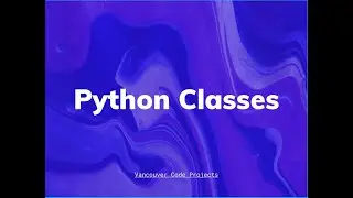 Python Classes Live Coding Session