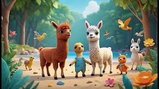 La llama bebé de Minecraft escribió una carta | Canciones Infantiles y Rimas para Niños