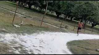 Long Jump 23 Feet high