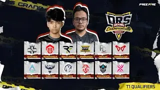 [🔴LIVE] T1 QUALIFIERS  || DRS GRAND CHAMPIONSHIP SEASON 4 II FT. @RedHawksOfficials @Flickerz7