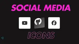 how to social media icons in html css javascript | Social Media Icons using HTML CSS javascript
