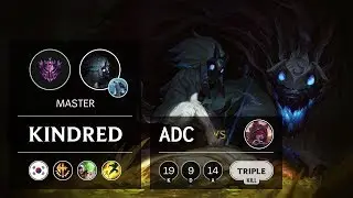 Kindred ADC vs Xayah - KR Master Patch 9.23