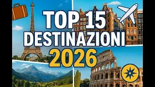 Top 15 Posti INCREDIBILI da Visitare in Europa nel 2026: non perderteli! #viaggio #europa #viajes