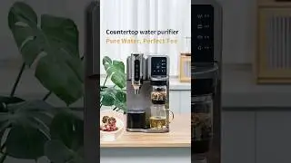Countertop water purifier with tea extration  #waterpurifierfilter #waterpurifier #healthytea