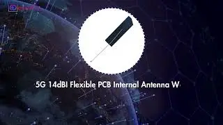 Powerful 14dBi 5G Antenna for Small Devices | Flexible PCB + UFL Connector #telecom #antennas