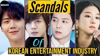 Scandals in the Korean Entertainment Industry