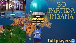 BLITZ ROYALE TÁ MUITO INTENSO! FORTNITE MÓBILE😱