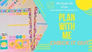 Plan with me | Happy Planner Classic | No Whitespace Stickers