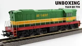 Unboxing Piko 59787 T 669 BR 770 063-6 Dongó