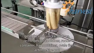 Autoband sluitmachine voor ronde fles,vierkante doos,achthoekige container,harten pot,ovale doos