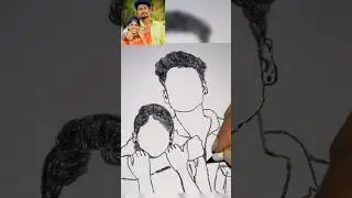 Manikani Drawing💔🥺|Kani|Mani|Shorts manikani_official#kaniofficial #kanireels #rasigargalinrasigan