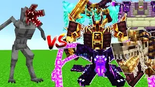 UPDATED DEMOGORGON VS L_ENDER'S CATACLYSM BOSSES - MINECRAFT MOB BATTLE