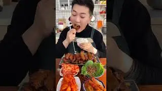 Authentic kimchi is not too salty and delicious with rice #Export-grade#spicycabbage#asmr#mukbang