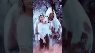 Horse Edit Pose For Girls || #shortvideo