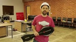 Как делать трюк на роллерсерфе Razor RipStik: Frontside Scraper (Slider)?