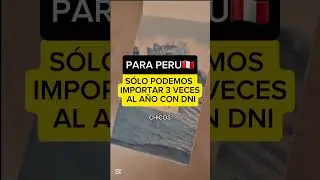 Solo podemos importar 3 veces al a&ntilde;o con DNI #yesstyle #skincarecoreano #viralvideo #fyp #peru