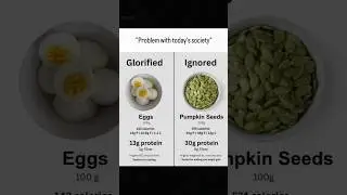 Difference eggs vs pumpkin seeds