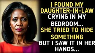 I Found My Daughter-in-Law Crying in My Bedroom… Then I Saw What She Was Holding