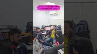 When the Manager Is on Leave, This Guy Turns into the Boss